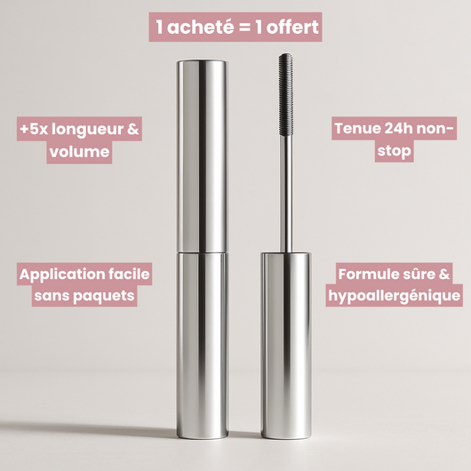 Nivra IronEye- Mascara naturel, allongeant & fortifiant.